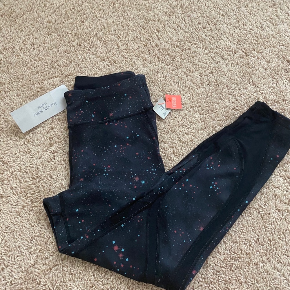 Sweaty Betty 7/8 reversible leggings